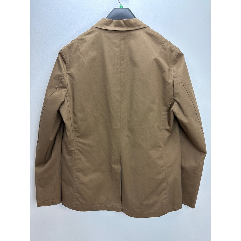 DKNY Jeans Mens Brown Cotton 2 Button Sport Coat Blazer XL Sporty Lightweight - Picture 2 of 14